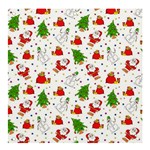 Christmas Pattern, Pattern, Christmas, Trees, Santa Banner and Sign 4  x 4 