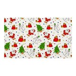 Christmas Pattern, Pattern, Christmas, Trees, Santa Banner and Sign 5  x 3 