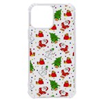 Christmas Pattern, Pattern, Christmas, Trees, Santa iPhone 13 Pro Max TPU UV Print Case