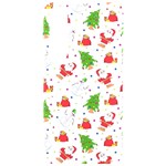 Christmas Pattern, Pattern, Christmas, Trees, Santa Samsung Galaxy S24 6.2 Inch Black TPU UV Case