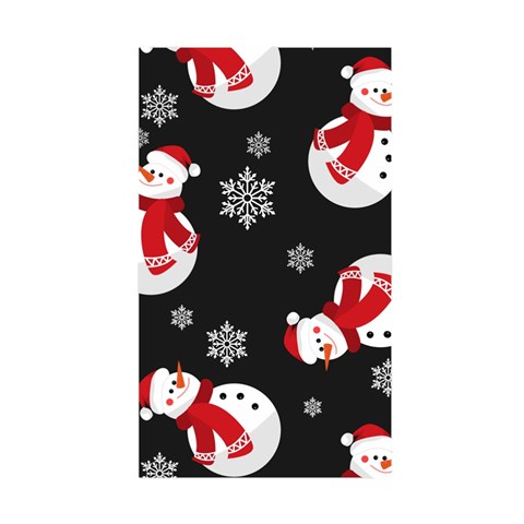 Christmas Texture, Retro Background With Snowmen Duvet Cover (Single Size) from ArtsNow.com Duvet Quilt