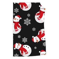 Christmas Texture, Retro Background With Snowmen Women s Button Up Vest from ArtsNow.com Front Left