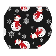 Christmas Texture, Retro Background With Snowmen Belt Pouch Bag (Small) from ArtsNow.com Tape