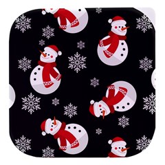 Christmas Texture, Retro Background With Snowmen Stacked food storage container from ArtsNow.com Purple