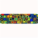 Circles, Colorful Large Bar Mat