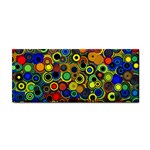 Circles, Colorful Hand Towel