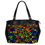 Circles, Colorful Oversize Office Handbag