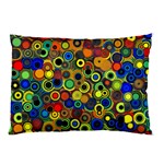 Circles, Colorful Pillow Case (Two Sides)