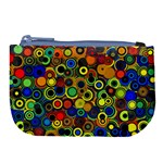 Circles, Colorful Large Coin Purse