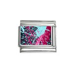 Colorful Splashes Grunge, Abstract Art Italian Charm (9mm)