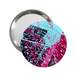 Colorful Splashes Grunge, Abstract Art 2.25  Handbag Mirrors