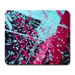 Colorful Splashes Grunge, Abstract Art Large Mousepad