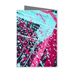 Colorful Splashes Grunge, Abstract Art Mini Greeting Cards (Pkg of 8)