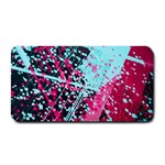 Colorful Splashes Grunge, Abstract Art Medium Bar Mat