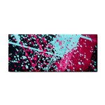 Colorful Splashes Grunge, Abstract Art Hand Towel