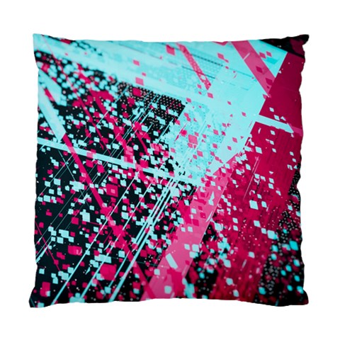 Colorful Splashes Grunge, Abstract Art Standard Cushion Case (One Side) from ArtsNow.com Front