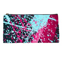 Colorful Splashes Grunge, Abstract Art Pencil Case from ArtsNow.com Front