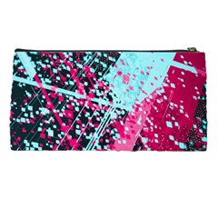 Colorful Splashes Grunge, Abstract Art Pencil Case from ArtsNow.com Back