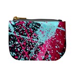 Colorful Splashes Grunge, Abstract Art Mini Coin Purse