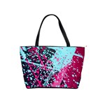 Colorful Splashes Grunge, Abstract Art Classic Shoulder Handbag