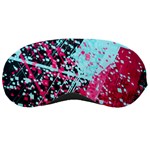 Colorful Splashes Grunge, Abstract Art Sleep Mask