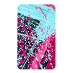 Colorful Splashes Grunge, Abstract Art Memory Card Reader (Rectangular)