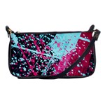 Colorful Splashes Grunge, Abstract Art Shoulder Clutch Bag