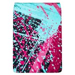 Colorful Splashes Grunge, Abstract Art Removable Flap Cover (L)