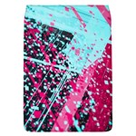 Colorful Splashes Grunge, Abstract Art Removable Flap Cover (S)