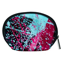 Colorful Splashes Grunge, Abstract Art Accessory Pouch (Medium) from ArtsNow.com Back