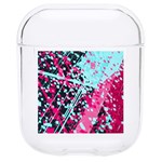 Colorful Splashes Grunge, Abstract Art Hard PC AirPods 1/2 Case