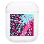 Colorful Splashes Grunge, Abstract Art Soft TPU AirPods 1/2 Case