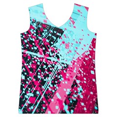 Colorful Splashes Grunge, Abstract Art Women s Basketball Tank Top from ArtsNow.com Front