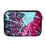 Colorful Splashes Grunge, Abstract Art Apple MacBook Pro 17  Zipper Case