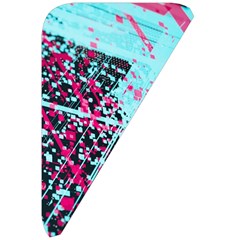 Colorful Splashes Grunge, Abstract Art Belt Pouch Bag (Small) from ArtsNow.com Front Right