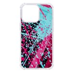 Colorful Splashes Grunge, Abstract Art iPhone 13 Pro TPU UV Print Case