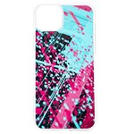 Colorful Splashes Grunge, Abstract Art iPhone 15 TPU UV Print Case