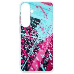 Colorful Splashes Grunge, Abstract Art Samsung Galaxy S24 Ultra 6.9 Inch TPU UV Case