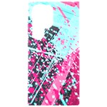 Colorful Splashes Grunge, Abstract Art Samsung Galaxy S24 Ultra 6.9 Inch Black TPU UV Case