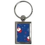 Feliz Natal, Santa, Merry Christmas Key Chain (Rectangle)