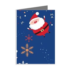 Feliz Natal, Santa, Merry Christmas Mini Greeting Cards (Pkg of 8) from ArtsNow.com Right