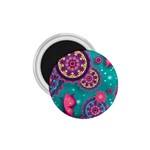 Floral Pattern, Abstract, Colorful, Flow 1.75  Magnets