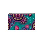 Floral Pattern, Abstract, Colorful, Flow Cosmetic Bag (Small)