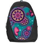 Floral Pattern, Abstract, Colorful, Flow Backpack Bag