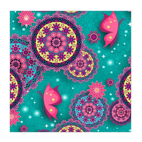 Floral Pattern, Abstract, Colorful, Flow Duvet Cover (Queen Size) from ArtsNow.com Front