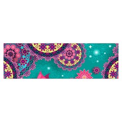 Floral Pattern, Abstract, Colorful, Flow Toiletries Pouch from ArtsNow.com Hand Strap