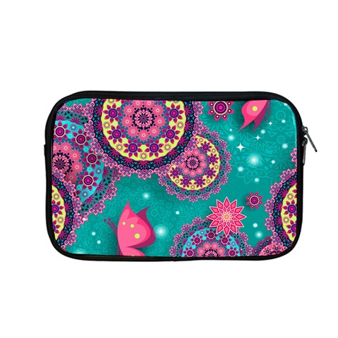 Floral Pattern, Abstract, Colorful, Flow Apple MacBook Pro 13  Zipper Case from ArtsNow.com Front