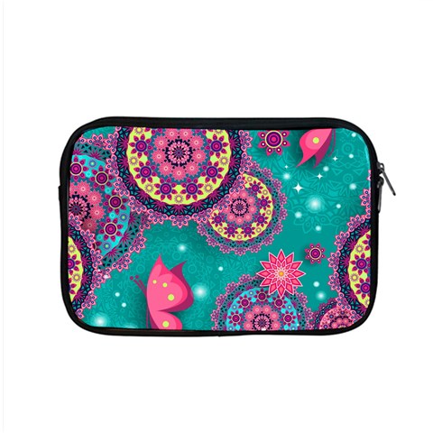 Floral Pattern, Abstract, Colorful, Flow Apple MacBook Pro 15  Zipper Case from ArtsNow.com Front