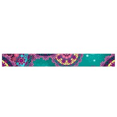 Floral Pattern, Abstract, Colorful, Flow Waist Pouch (Small) from ArtsNow.com Bottom