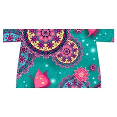 Floral Pattern, Abstract, Colorful, Flow Wristlet Pouch Bag (Small) from ArtsNow.com Front